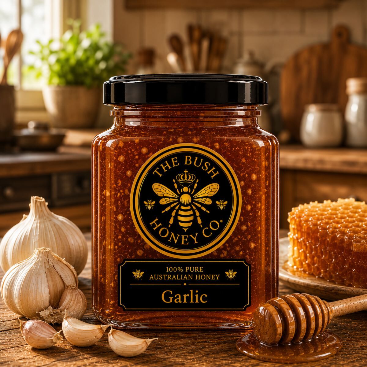 Garlic Honey 275g Jar Garlic Honey 275g Jar
