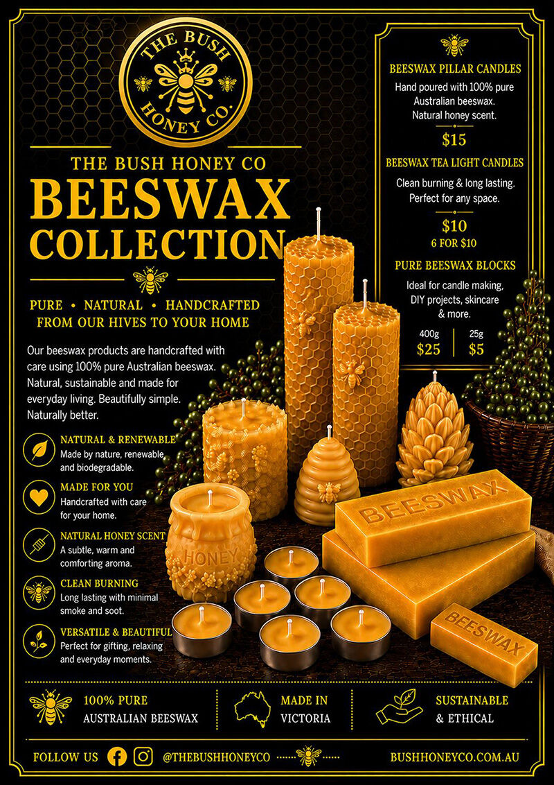 The Bush Honey Co The Bush Honey Co - Beeswax Collection